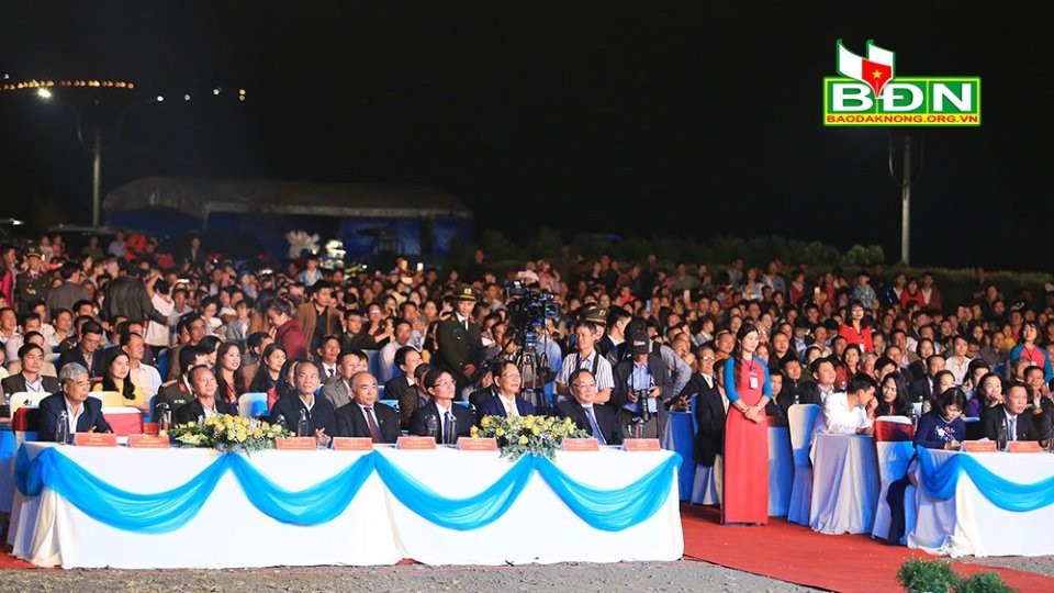 Provincial leaders and locals eagerly attended this ceremony