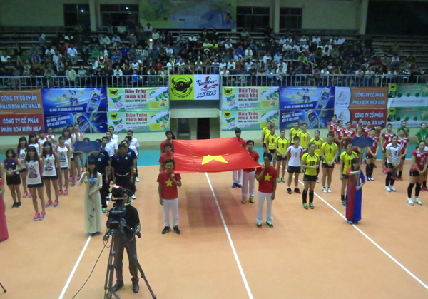 Khai mạc Giải bóng chuyền nữ các đội mạnh toàn quốc Cúp Đắk Nông năm 2016